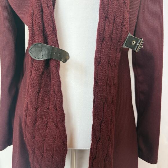 Womens  Y2K Knit Whimsygoth Asymmetrical Cardigan Size M Buckle Vamp Renfair - Picture 9 of 13